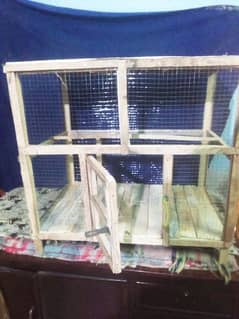 hen's cage and Bird cage