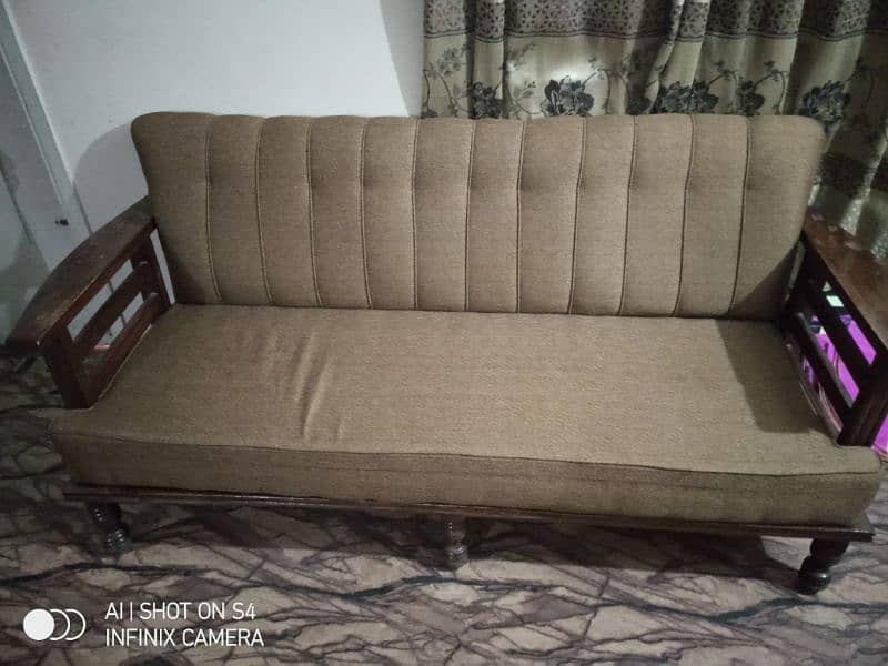 wooden sofa set 1