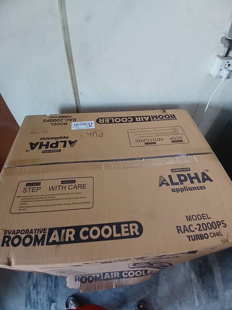 Slightly used new condition air cooler 6