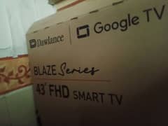 dawlance 43inch smart google led tv brand new