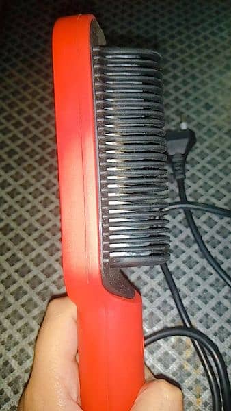 hair straightening comb 1