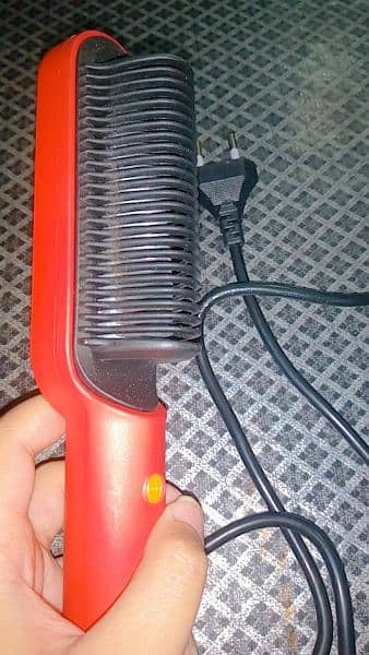 hair straightening comb 2