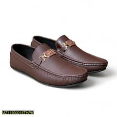 Men's synthetic leather loafers