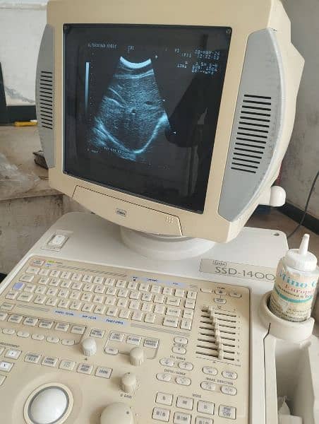 aloka 1400 ultrasound machine 3