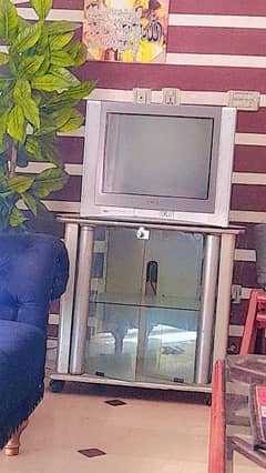 Sony TV with TV Trolley for sale