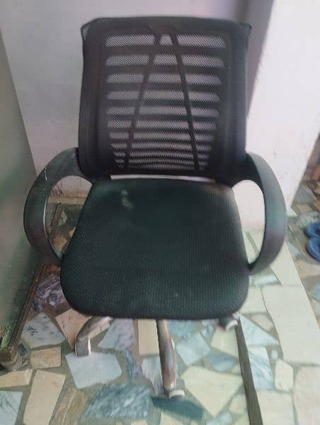 two computer chairs 4