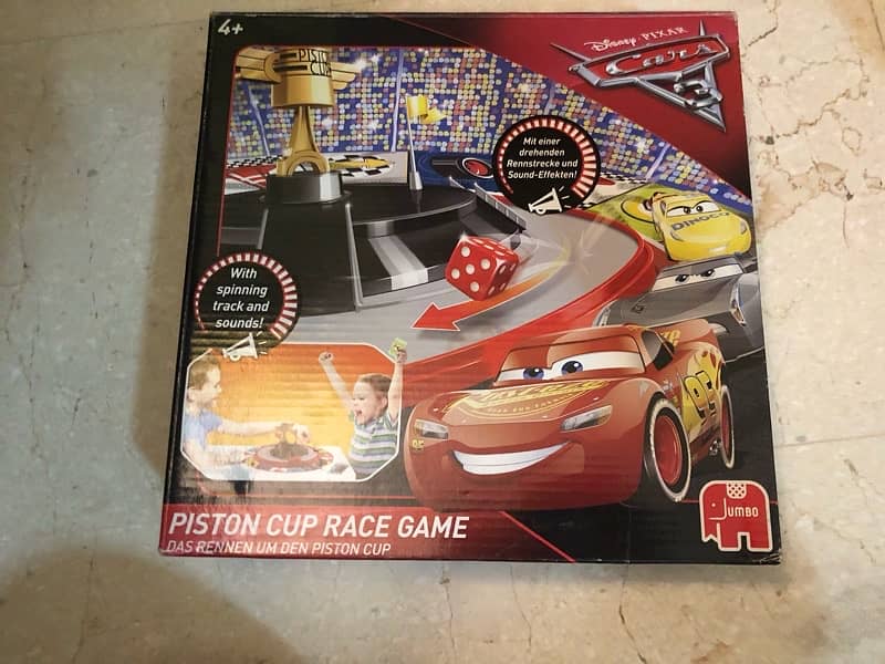 Piston Cup Race Board Game 1