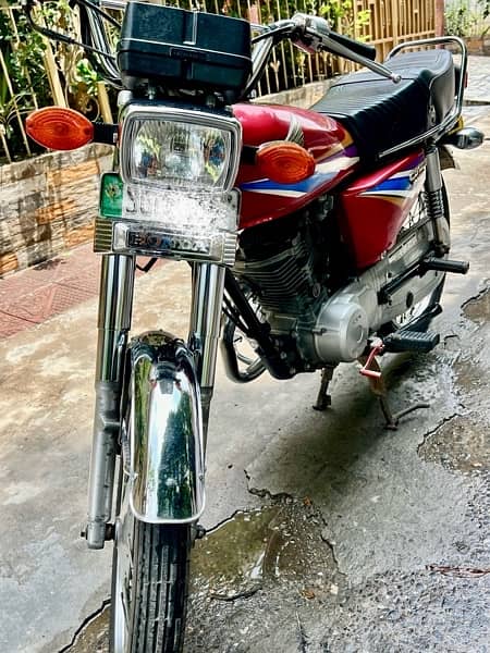 Honda CG 125 model 2009 totally genuine condition in gujranwala city 5