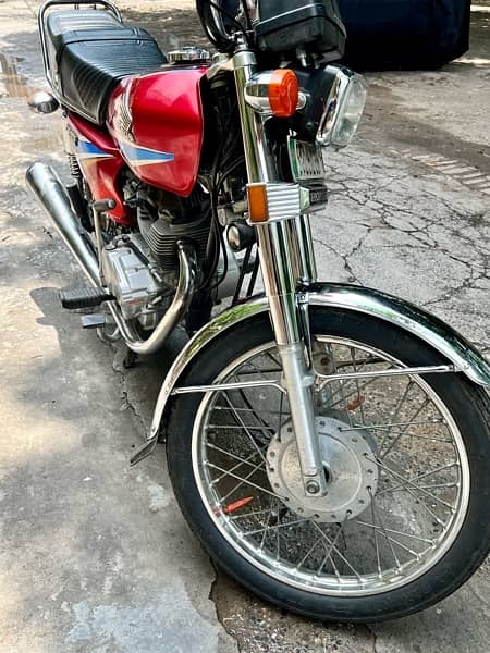 Honda CG 125 model 2009 totally genuine condition in gujranwala city 8