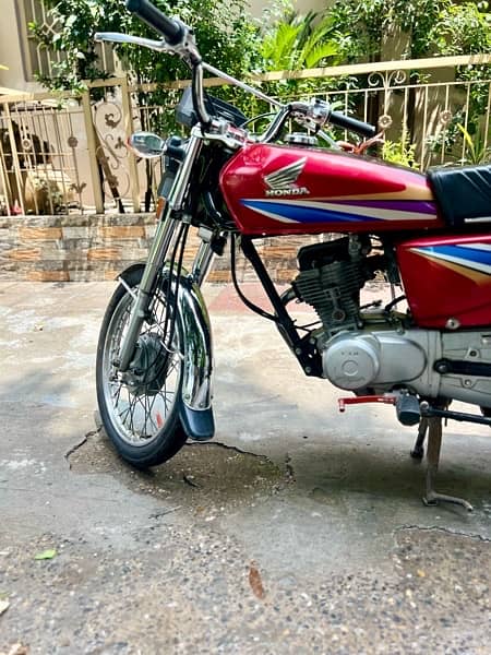 Honda CG 125 model 2009 totally genuine condition in gujranwala city 12