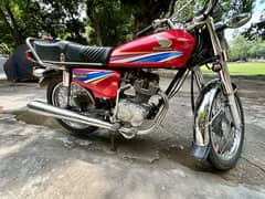 Honda CG 125 model 2009 totally genuine condition in gujranwala city