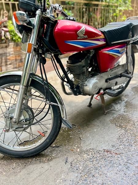 Honda CG 125 model 2009 totally genuine condition in gujranwala city 15