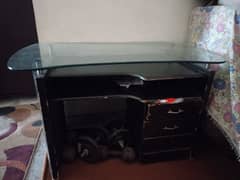 Office Table (Glass Top) 0