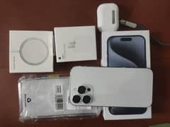 Iphone 14 pro max with All accessories physical sim 0