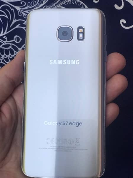 S7 edge 4ram 32gb pta approved dual sims 1