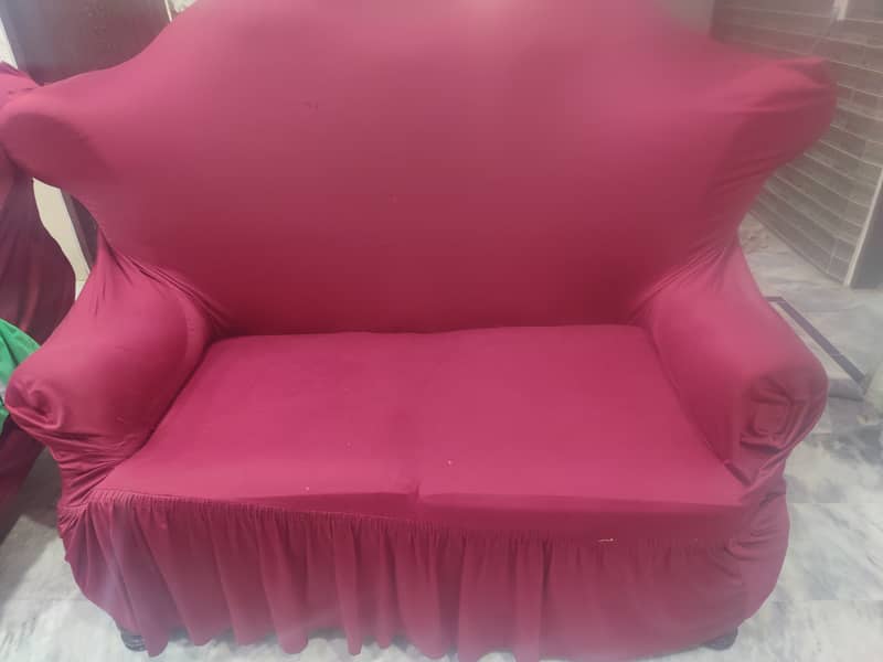 7 seater sofa with thick jersey covers 4