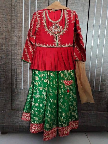 choli and lehnga with dupatta for 8 to 9 years baby 1
