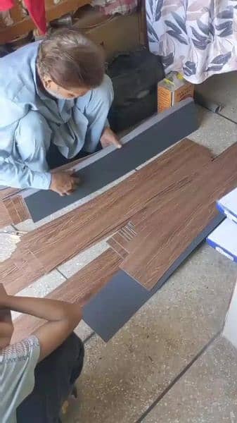 Pvc Vinyl Flooring sheet Wood & SPC flooring PVC PANEL 3D WALLPAPER 6