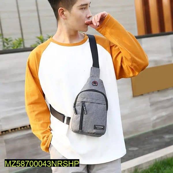 cross body chest backpack delivery available all over Pakistan 1