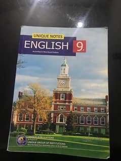 unique English notes class 10