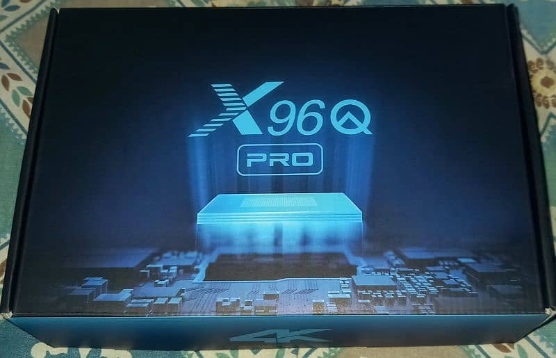 Original X96Q Pro Android TV Box 8GB ram 128 GB brand new box 4k 0