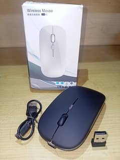Rechargeable wireless mouse with multi color light, bluetooth 0