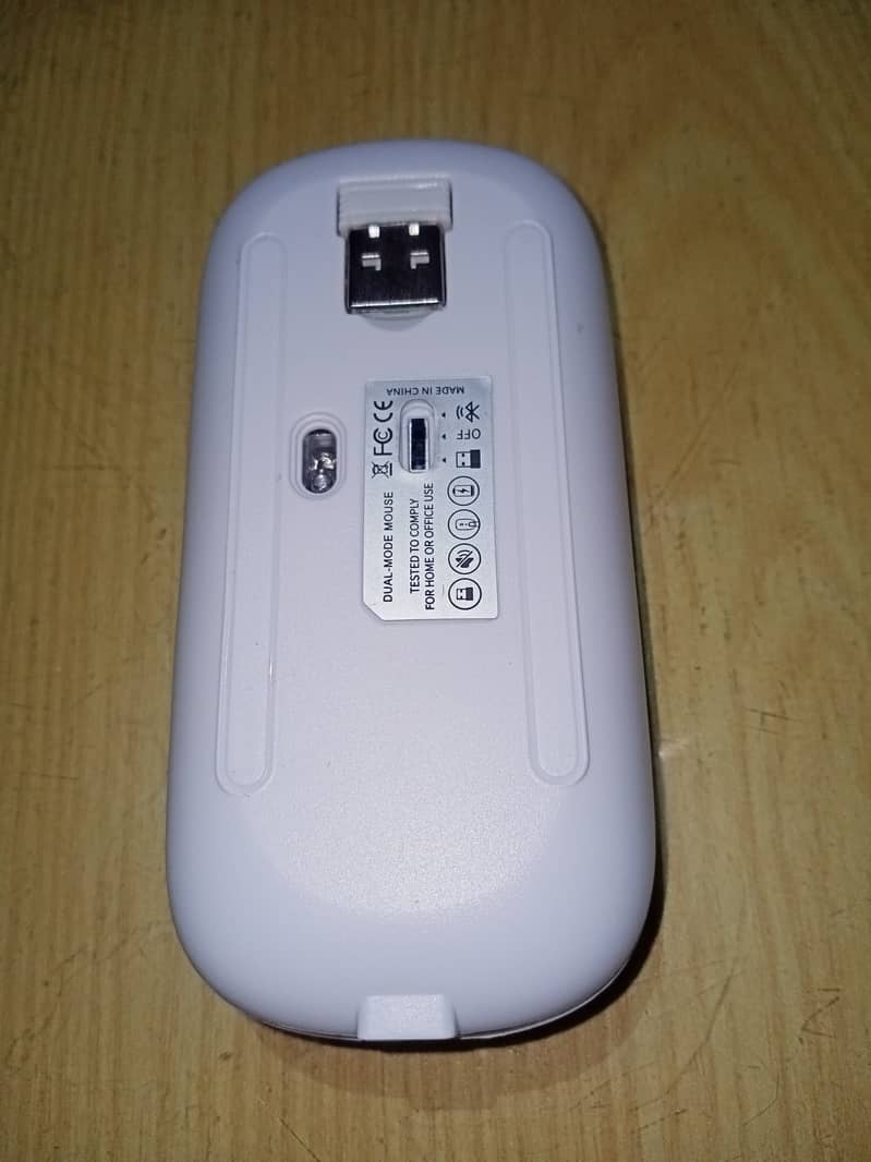 Rechargeable wireless mouse with multi color light, bluetooth 1