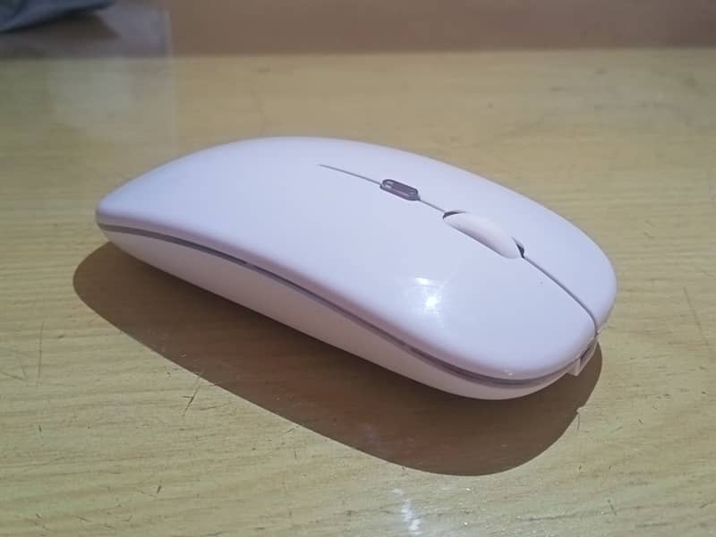 Rechargeable wireless mouse with multi color light, bluetooth 6