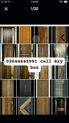 Fiber doors |Wood doors| PVc Doors|Panal Doors|Furniture| Water proof