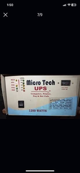 Micro Tech UPS 1200 Watt 6