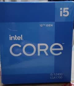 Intel Core i5 12th Generation Box l PSU 750w l Corsair k95 l Monitor
