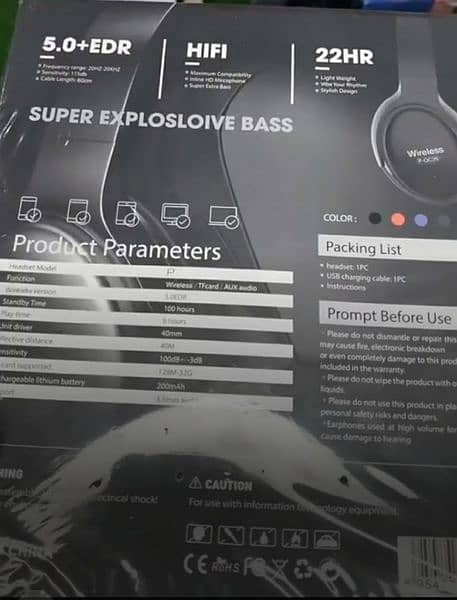 BOSE PQC35 Wireless Galaxy Super Explosive Bass Stereo Headphone 7