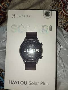 HAYLOU Solar Plus Smart watch Silver with WhatsApp call notification