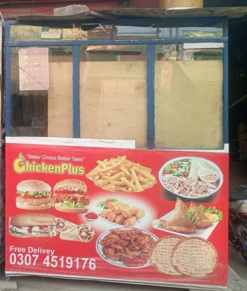 Used For Berger And Shawarma Counter In Used Condition 10/8 Condition 0