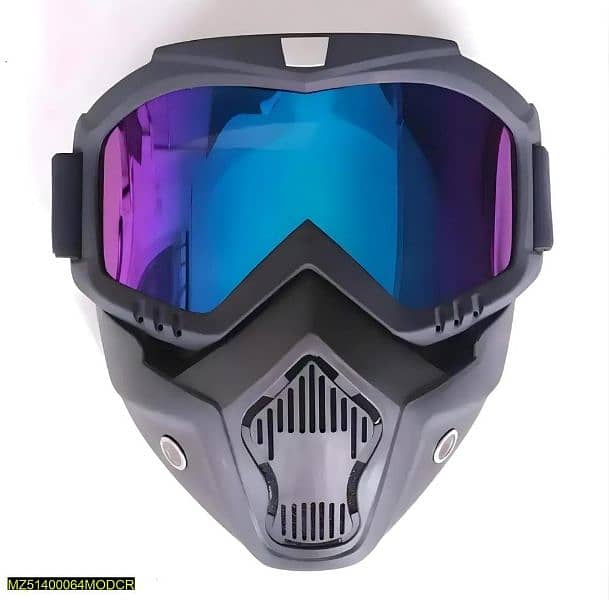 Bike Headlight mask | Face mask | Modification accessories 2