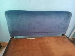 Two seater Sofa and a single bed for sale (set)