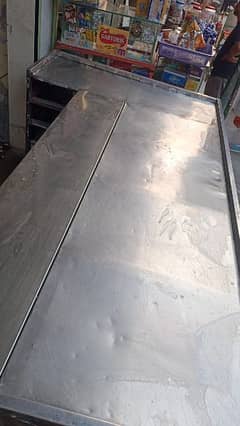 SS Counter For Milk shop and other use