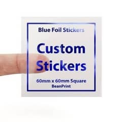 Holographic And Foil Printed Stickers