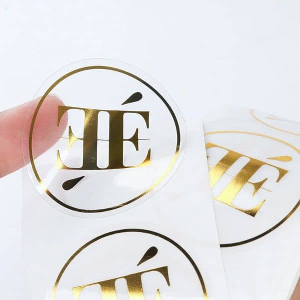 Holographic And Foil Printed Stickers 4