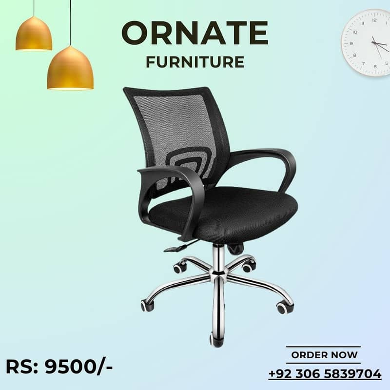 Office Chair, Computer Chair, Executive Chair imported and tables 18