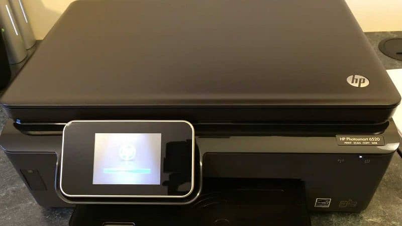 Hp officejet  4622 all in one wirles printer. color. black. scan. copy 8