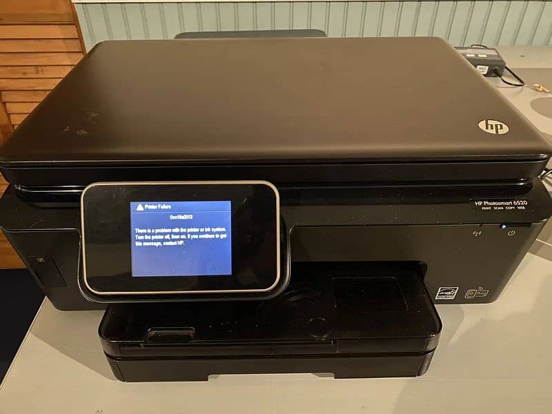 Hp officejet  4622 all in one wirles printer. color. black. scan. copy 9