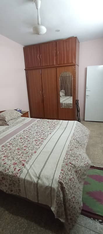 3 Bed Rooms Drawing Dinning Combine, 2nd Floor Chips Flooring, Pure West Open, Boundary Wall Project, Block K North Nazimabad 6