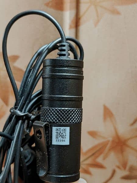 Boya M1 mic with noise cancelling filter, leather pouch 100% genuine 5