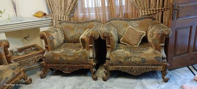 NEGOTIABLE PRICE for Pure Sheesham Wood Sofa