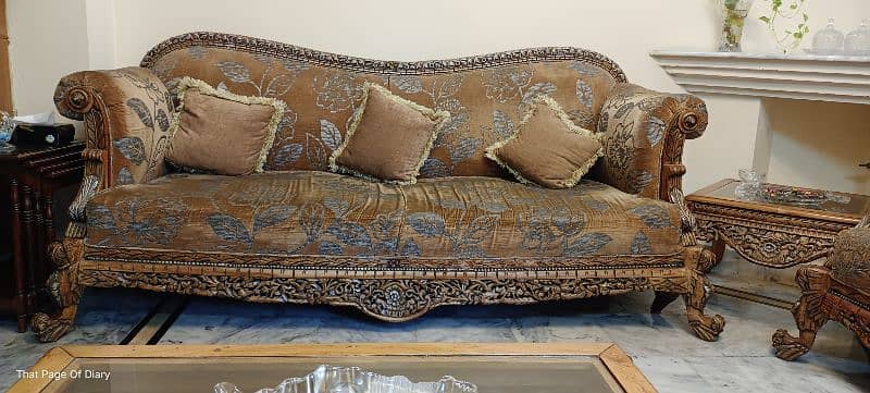 Pure Sheesham Wood Sofa in REASONABLE PRICE 2