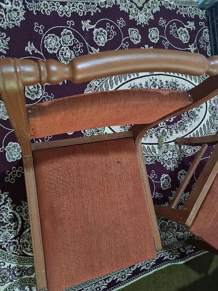 Dining table with six chairs urgent sale 1