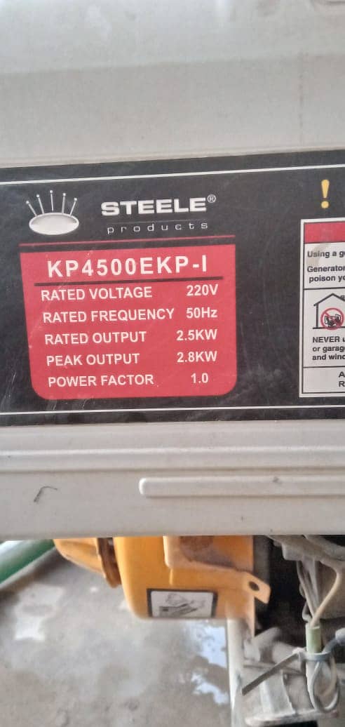 king power generator kp4500ekp-1 2