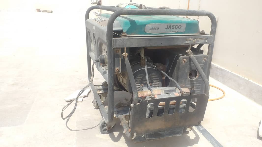 Used JASCO J3800-S Portable Generator | Gas + Petrol | 3.1kW output 3