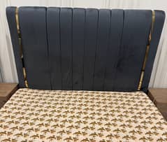 king Size Bed In Very Good Condition No Mattress No Side Table